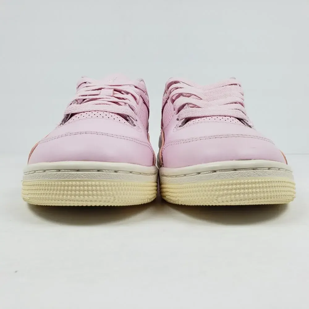 Nike Air Jordan Flight Court Girls Sz 5Y Womens Sz 6.5 Pink Foam Sail Shoes